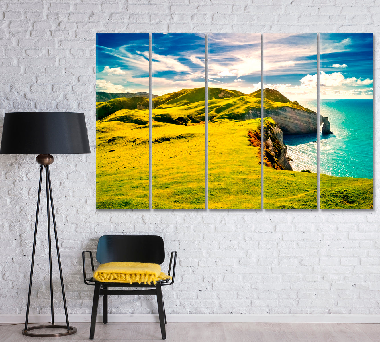 Rocky Coast of Ireland Canvas Print-Canvas Print-CetArt-1 Panel-24x16 inches-CetArt