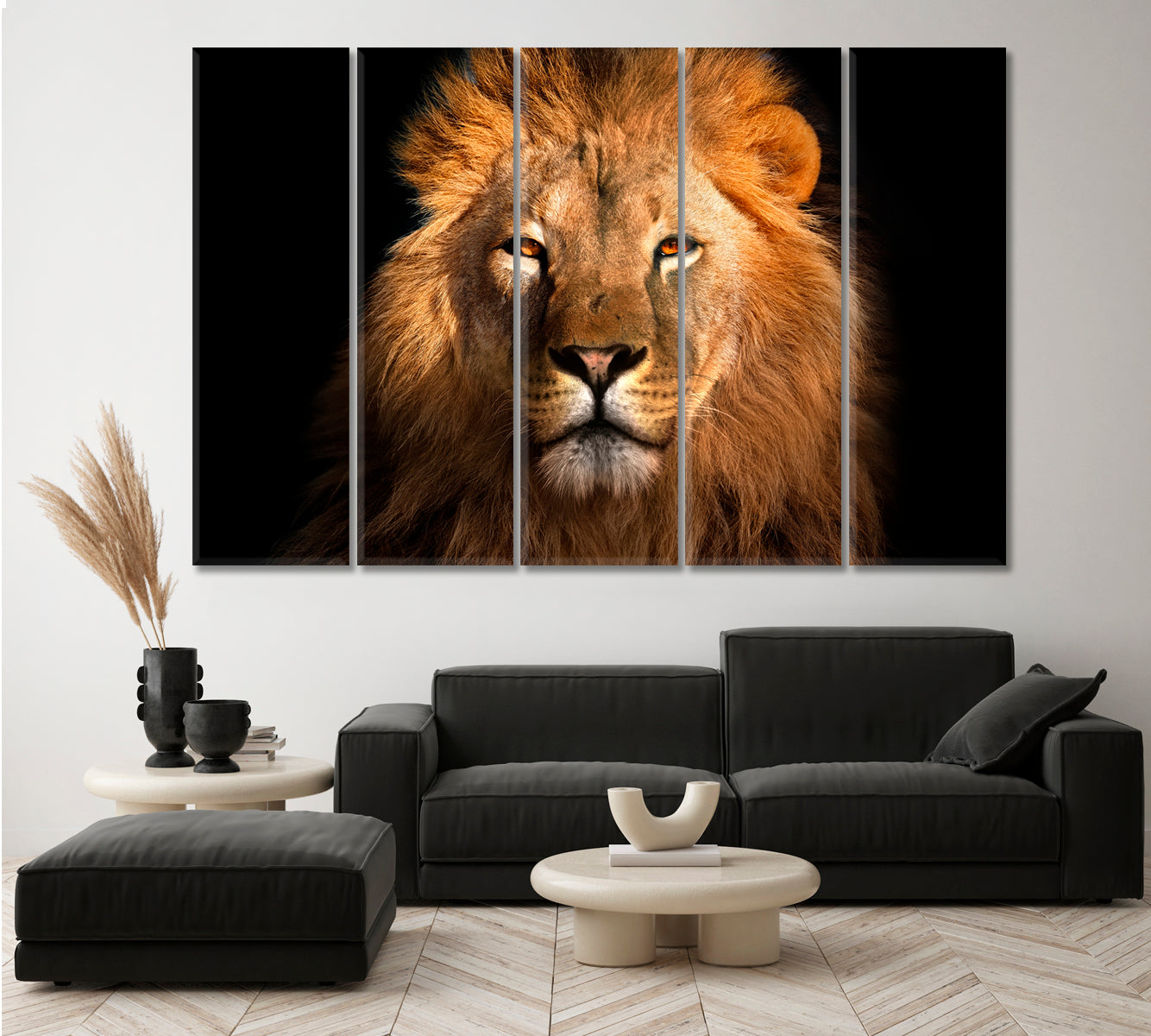 Lion King Canvas Print-Canvas Print-CetArt-1 Panel-24x16 inches-CetArt