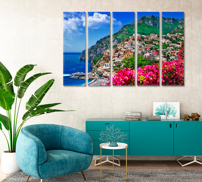 Sunny Italy Canvas Print-Canvas Print-CetArt-1 Panel-24x16 inches-CetArt