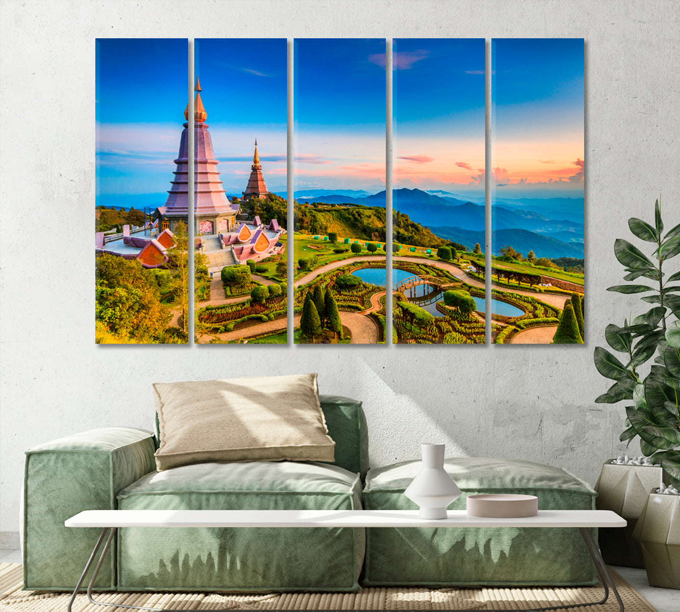 Doi Inthanon National Park Thailand Canvas Print-Canvas Print-CetArt-1 Panel-24x16 inches-CetArt