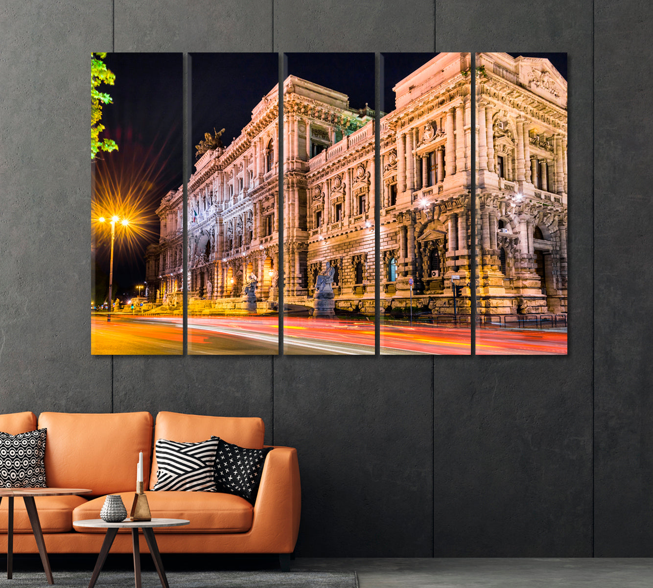 Palace of Justice Rome Italy Canvas Print-Canvas Print-CetArt-1 Panel-24x16 inches-CetArt