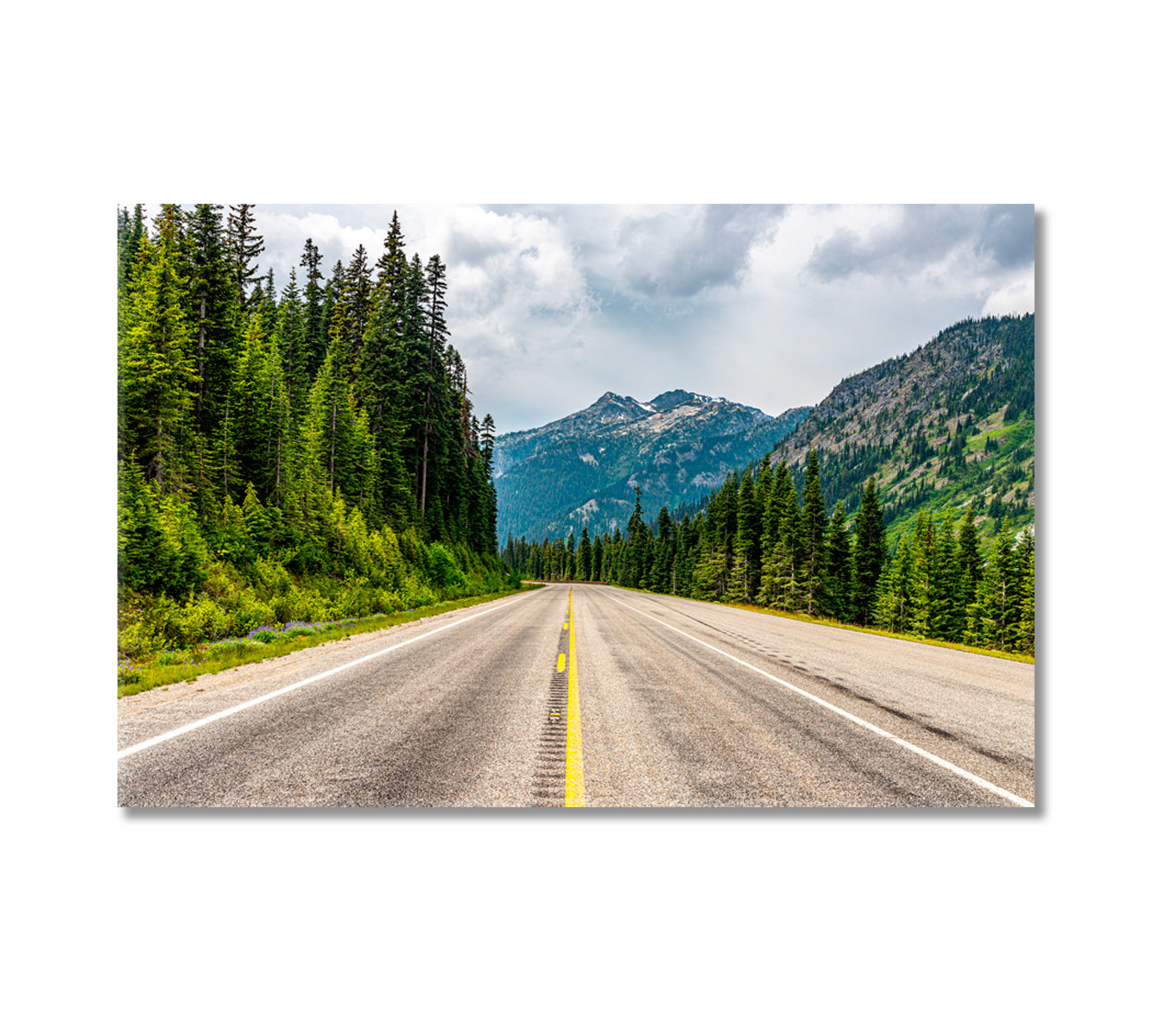 North Cascades National Park Washington State Canvas Print-Canvas Print-CetArt-1 Panel-24x16 inches-CetArt