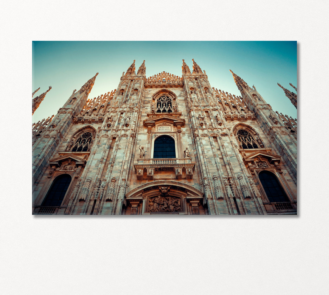 Splendor of Milan Cathedral Italy Canvas Print-Canvas Print-CetArt-1 Panel-24x16 inches-CetArt