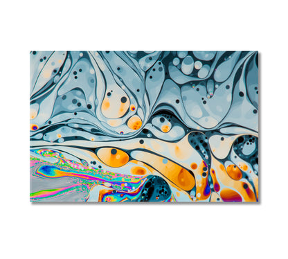Abstract Psychedelic Soap Bubble Canvas Print-Canvas Print-CetArt-1 Panel-24x16 inches-CetArt