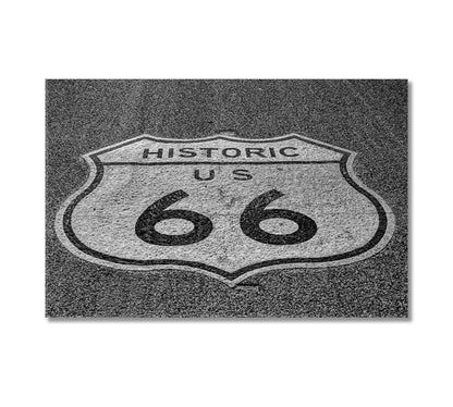 Route 66 Kingman Arizona USA Canvas Print-Canvas Print-CetArt-1 Panel-24x16 inches-CetArt