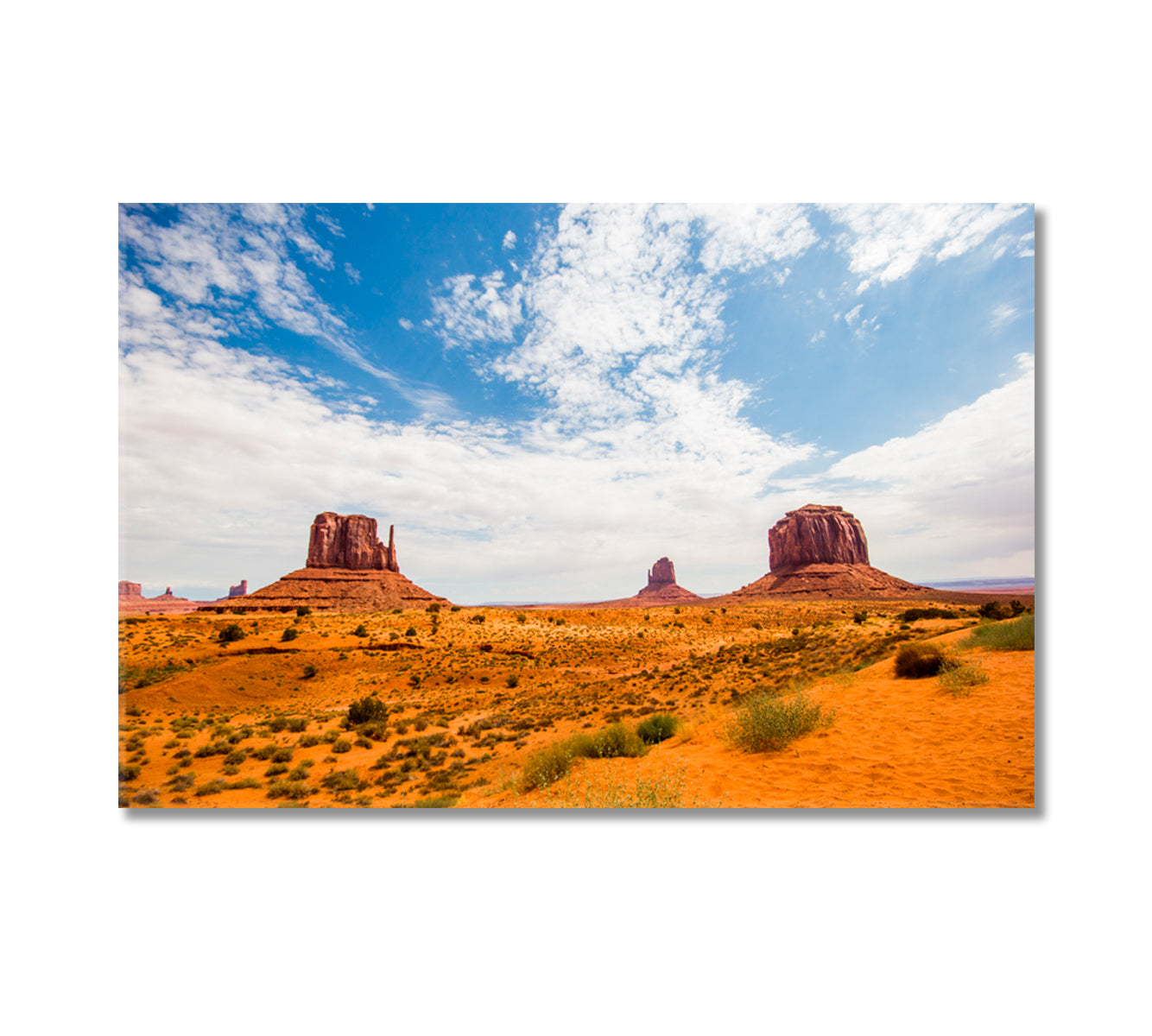 Monument Valley Navajo Tribal Park USA Canvas Print-Canvas Print-CetArt-1 Panel-24x16 inches-CetArt