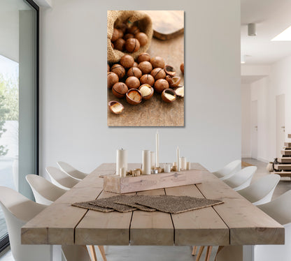 Organic Macadamia Nut Canvas Print-Canvas Print-CetArt-1 panel-16x24 inches-CetArt