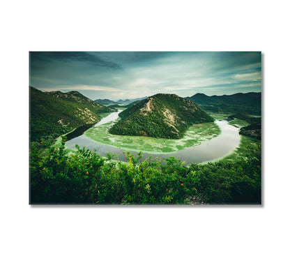 Lake Skadar National Park Montenegro Canvas Print-Canvas Print-CetArt-1 Panel-24x16 inches-CetArt