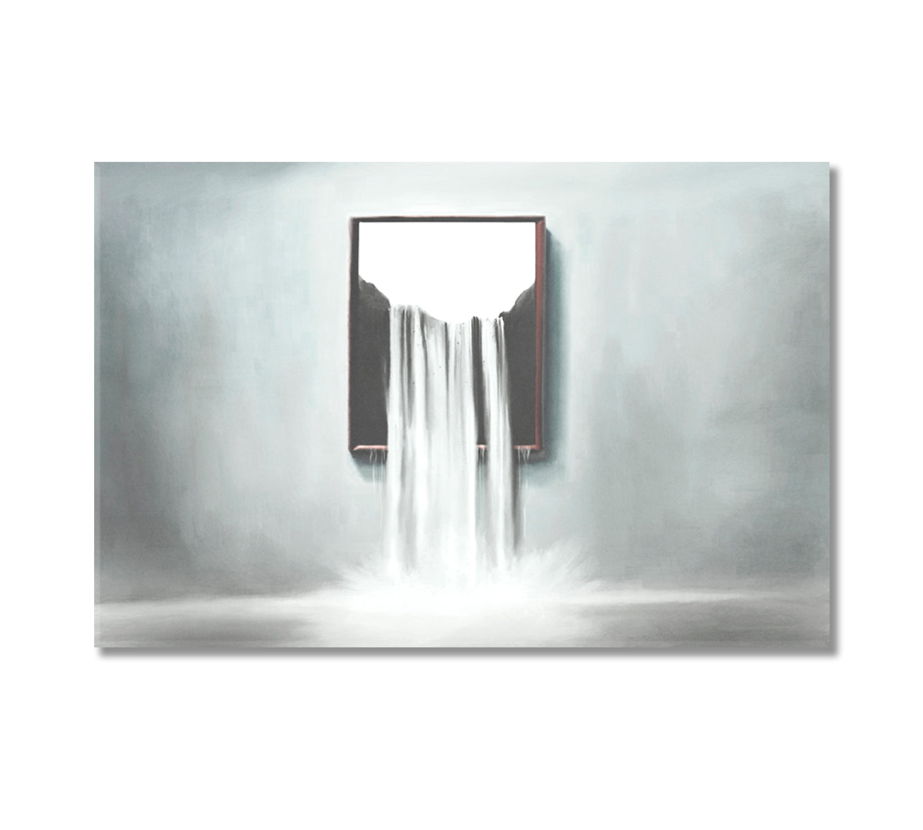 Surreal Waterfall Canvas Print-Canvas Print-CetArt-1 Panel-24x16 inches-CetArt