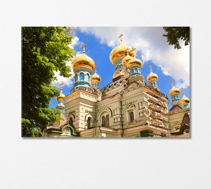 Orthodox Church Kiev Ukraine Canvas Print-Canvas Print-CetArt-1 Panel-24x16 inches-CetArt