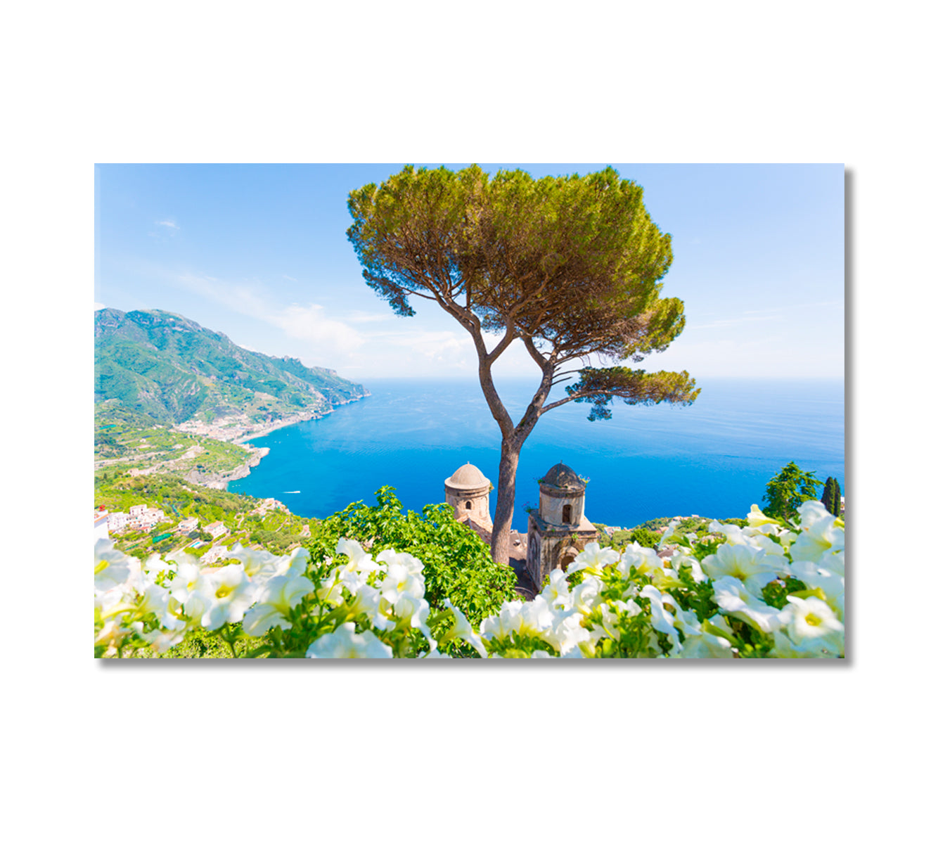 Ravello Amalfi Coast Italy Canvas Print-Canvas Print-CetArt-1 Panel-24x16 inches-CetArt