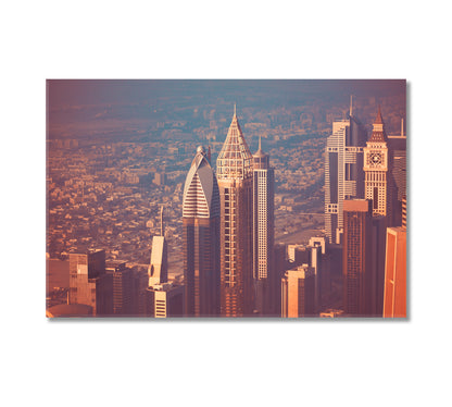 Beautiful Dubai Cityscape Canvas Print-Canvas Print-CetArt-1 Panel-24x16 inches-CetArt