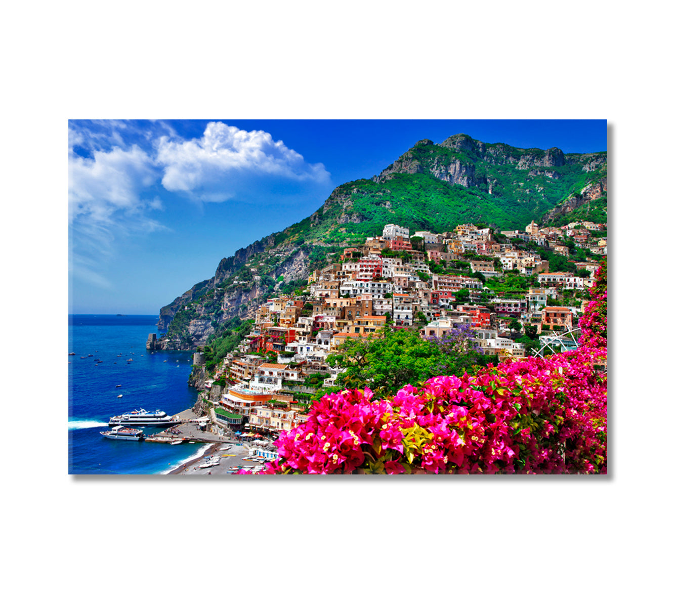 Sunny Italy Canvas Print-Canvas Print-CetArt-1 Panel-24x16 inches-CetArt