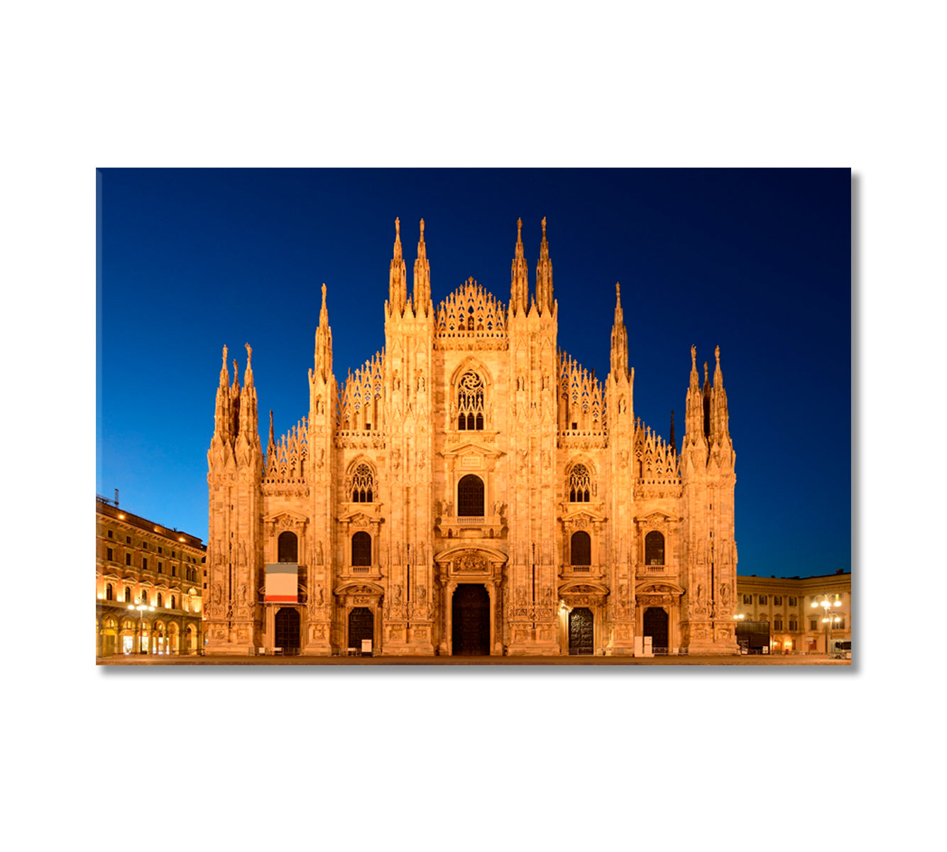 Piazza del Duomo Italy Canvas Print-Canvas Print-CetArt-1 Panel-24x16 inches-CetArt