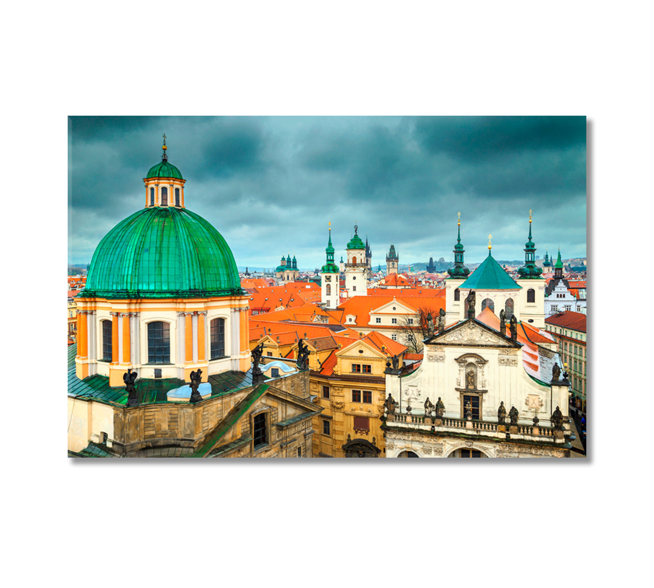 Amazing Old Town Prague Czech Republic Canvas Print-Canvas Print-CetArt-1 Panel-24x16 inches-CetArt