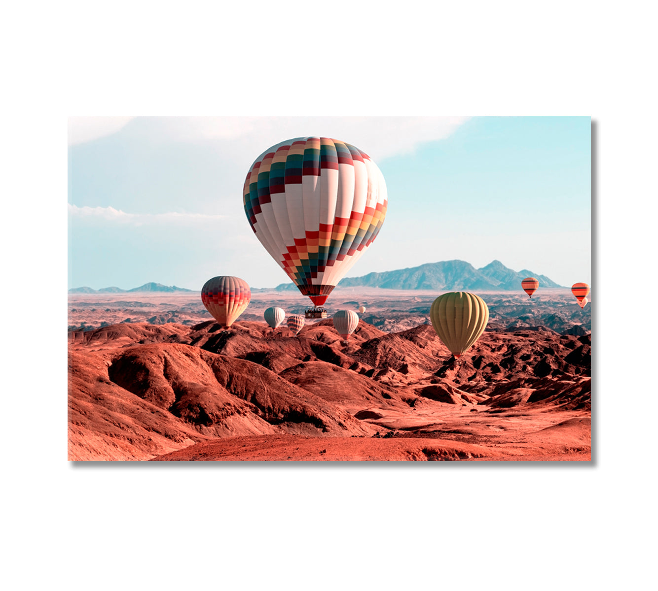 Colorful Balloons Africa Namibia Canvas Print-Canvas Print-CetArt-1 Panel-24x16 inches-CetArt