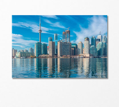 Toronto Canada Canvas Print-Canvas Print-CetArt-1 Panel-24x16 inches-CetArt