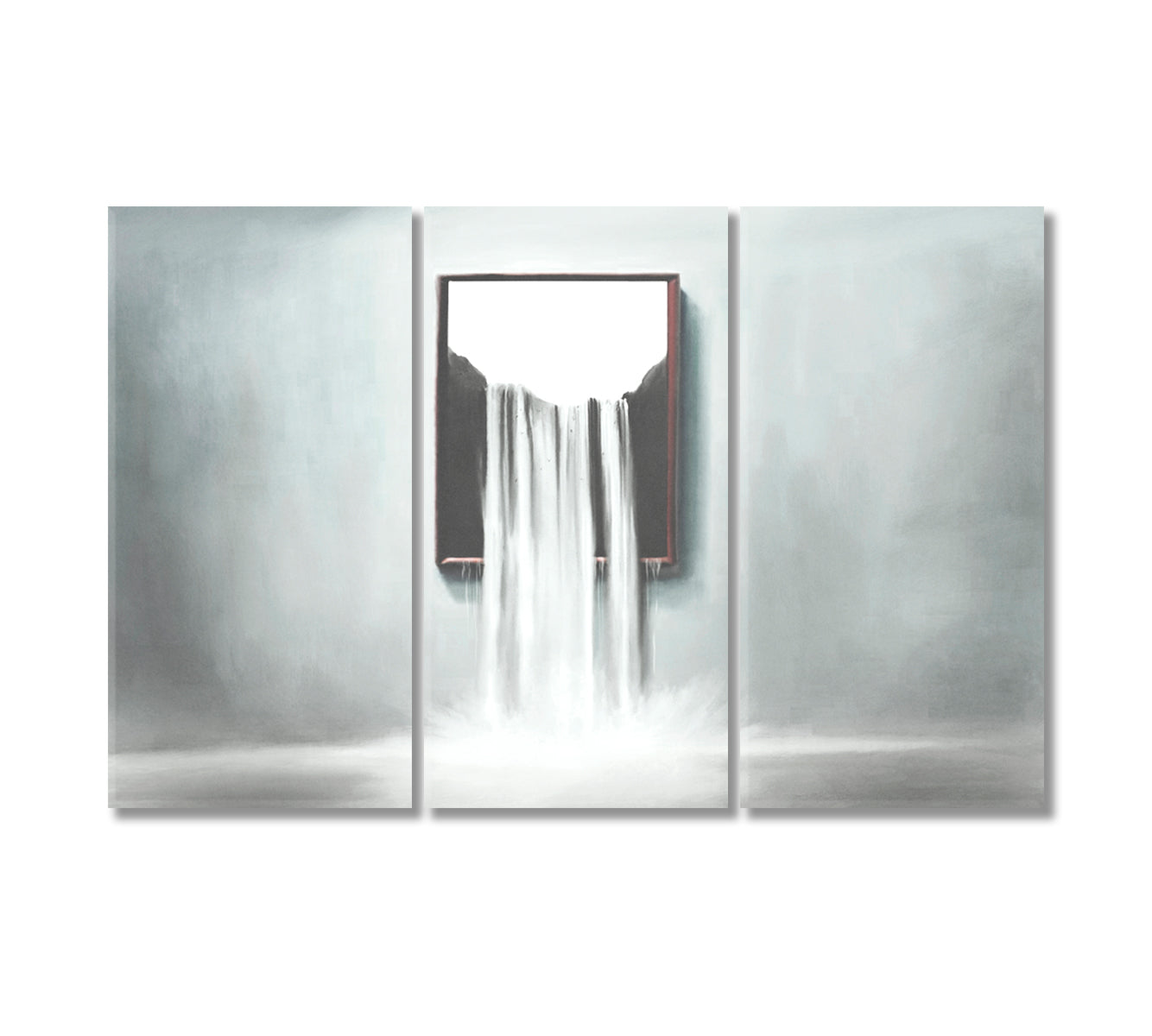 Surreal Waterfall Canvas Print-Canvas Print-CetArt-3 Panels-36x24 inches-CetArt
