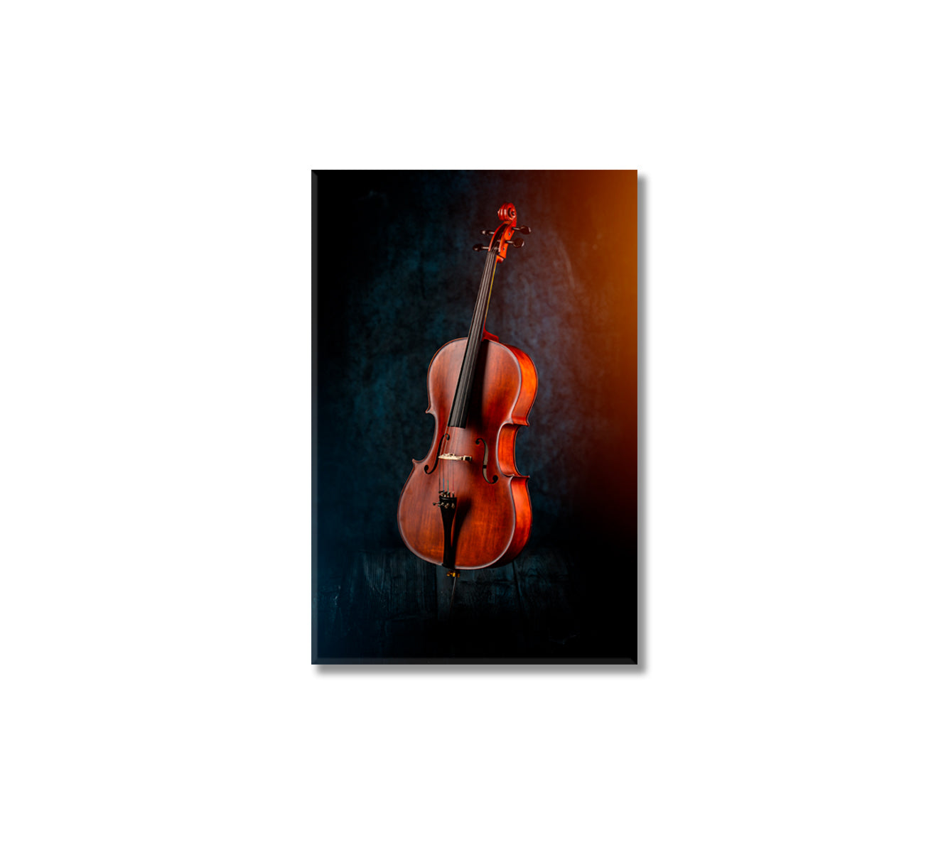 Classic Cello Canvas Print-Canvas Print-CetArt-1 panel-16x24 inches-CetArt