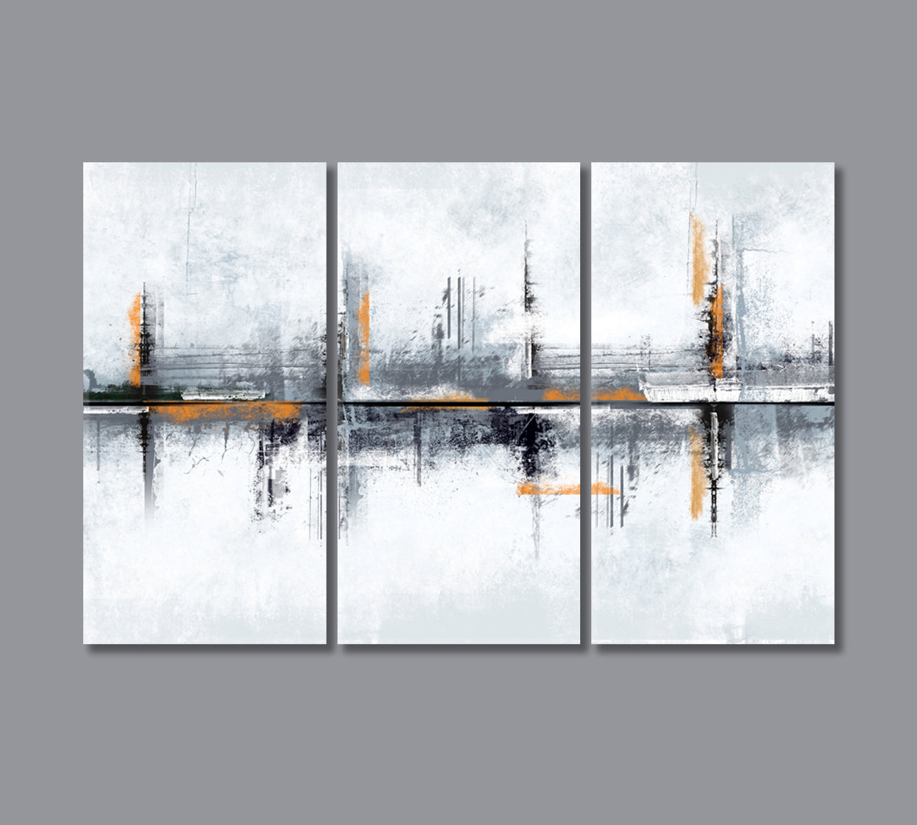 Abstract Modern Art Canvas Print-Artwork-CetArt-3 Panels-36x24 inches-CetArt