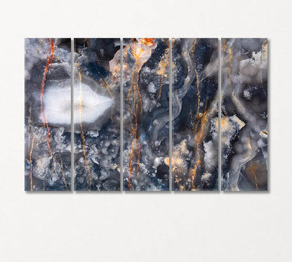 Luxury Natural Onyx Canvas Print-Canvas Print-CetArt-5 Panels-36x24 inches-CetArt
