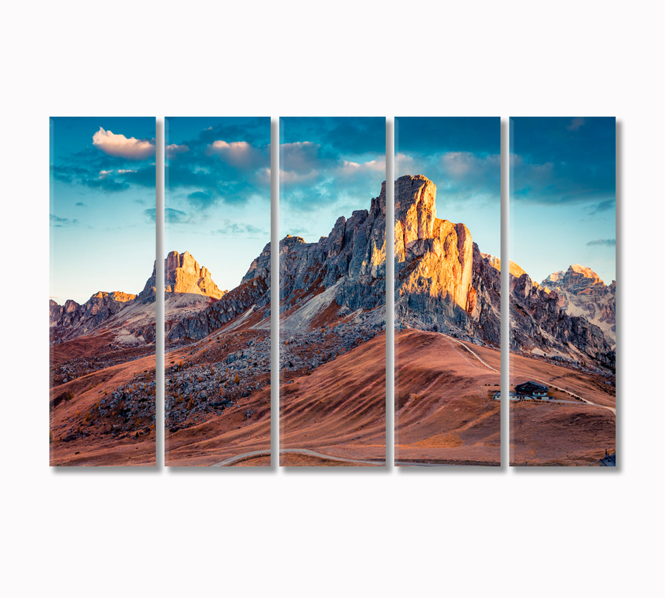 Dolomites Landscape Canvas Print-Canvas Print-CetArt-5 Panels-36x24 inches-CetArt