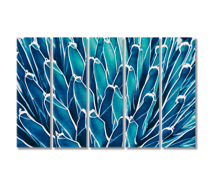 Agave Cactus Canvas Print-Canvas Print-CetArt-5 Panels-36x24 inches-CetArt