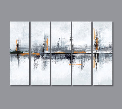 Abstract Modern Art Canvas Print-Artwork-CetArt-5 Panels-36x24 inches-CetArt