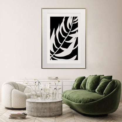 Abstract Leaf Large Poster Prints-Vertical Posters NOT FRAMED-CetArt-8″x10″ inches-CetArt