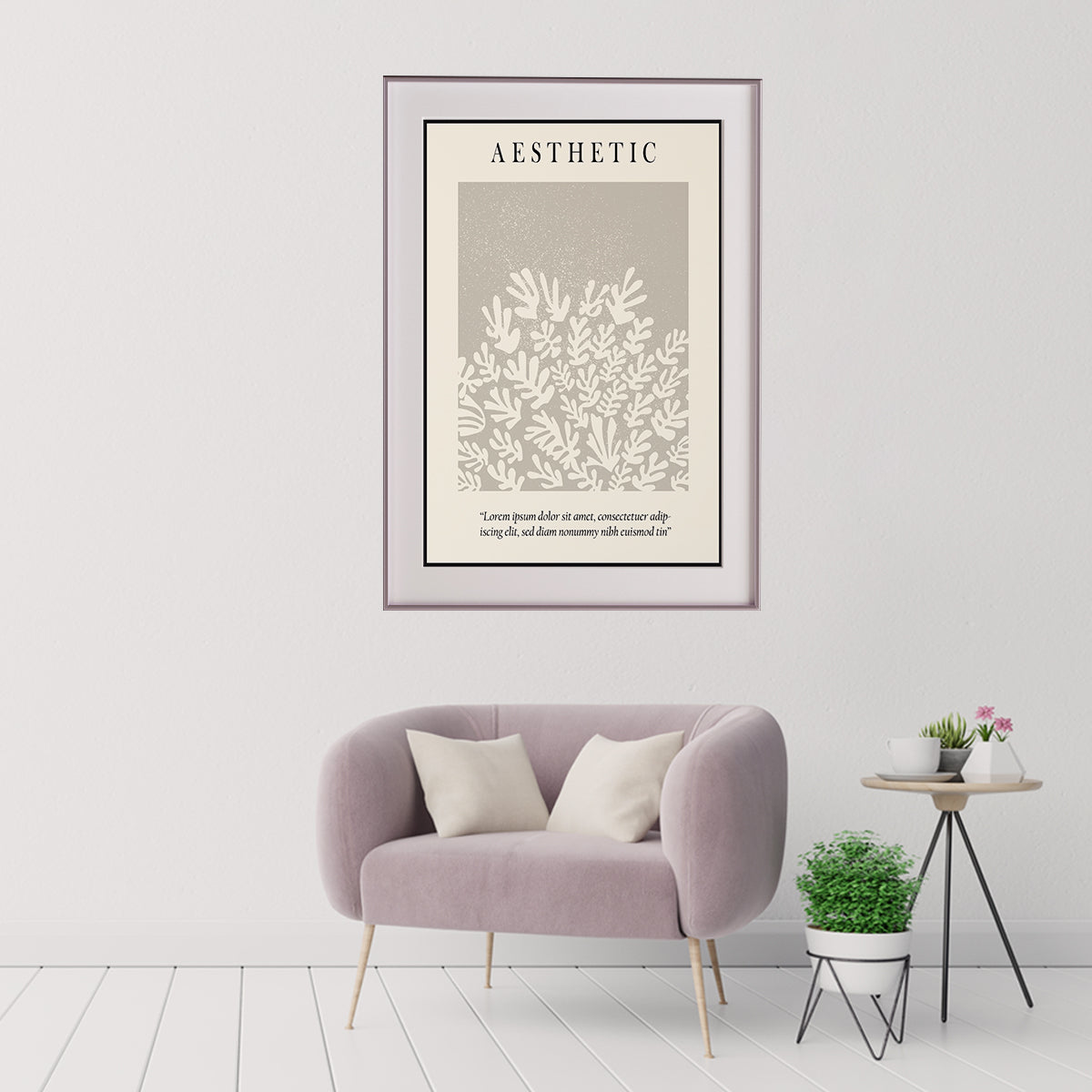 Minimalistic Aesthetic Vintage Poster Wall Art-Vertical Posters NOT FRAMED-CetArt-8″x10″ inches-CetArt
