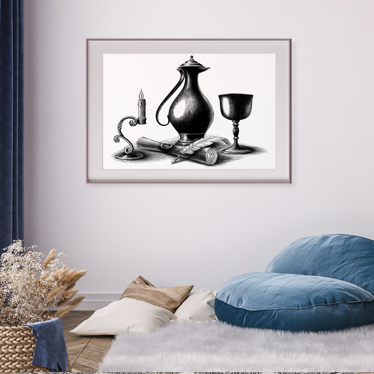 Antique Pitcher Vintage Posters Decoration for Interior-Horizontal Posters NOT FRAMED-CetArt-10″x8″ inches-CetArt
