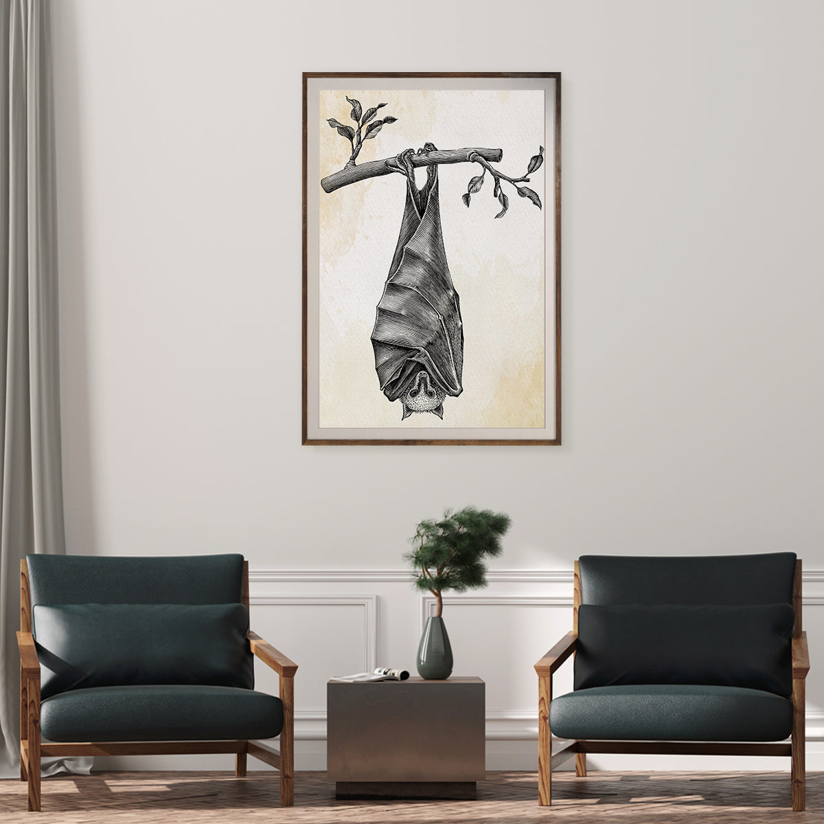 Bat Posters Art Prints For Your Wall-Vertical Posters NOT FRAMED-CetArt-8″x10″ inches-CetArt