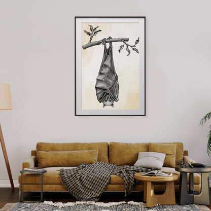 Bat Posters Art Prints For Your Wall-Vertical Posters NOT FRAMED-CetArt-8″x10″ inches-CetArt