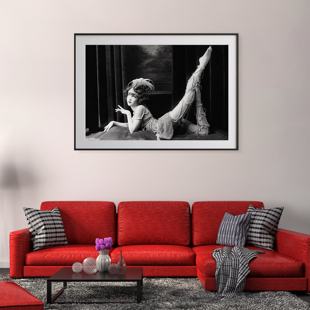 Beautiful Women Dancer Vintage Poster For Room-Horizontal Posters NOT FRAMED-CetArt-10″x8″ inches-CetArt