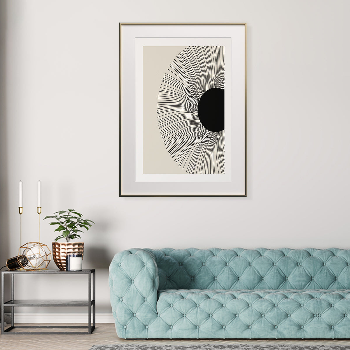 Abstract Sun Boho Art Posters For Room-Vertical Posters NOT FRAMED-CetArt-8″x10″ inches-CetArt