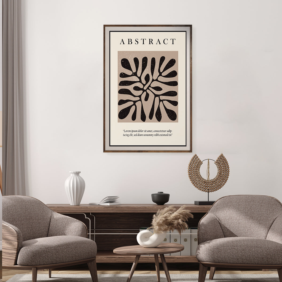 Aesthetic Vintage Beige Poster Wall Decor-Vertical Posters NOT FRAMED-CetArt-8″x10″ inches-CetArt