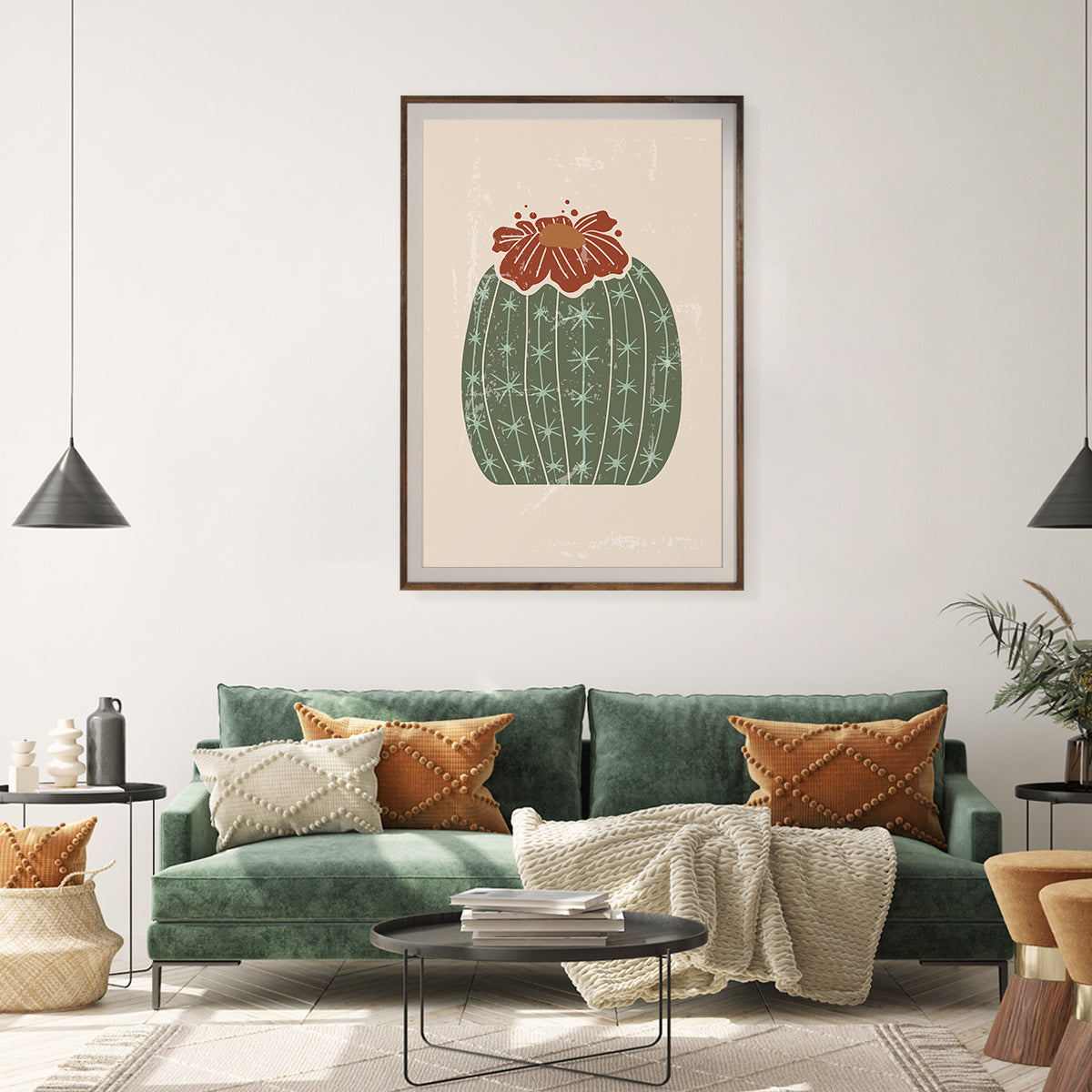 Cactus Decorations For Home Poster-Vertical Posters NOT FRAMED-CetArt-8″x10″ inches-CetArt