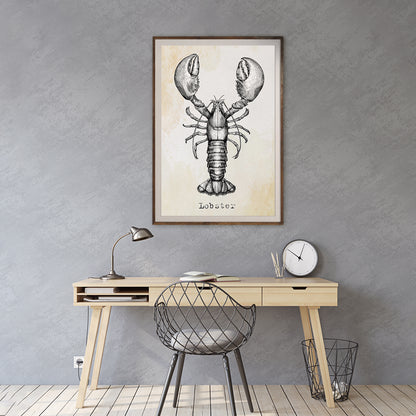 Lobster Vintage Posters Posters Decoration for Interior-Vertical Posters NOT FRAMED-CetArt-8″x10″ inches-CetArt
