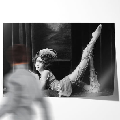 Beautiful Women Dancer Vintage Poster For Room-Horizontal Posters NOT FRAMED-CetArt-10″x8″ inches-CetArt