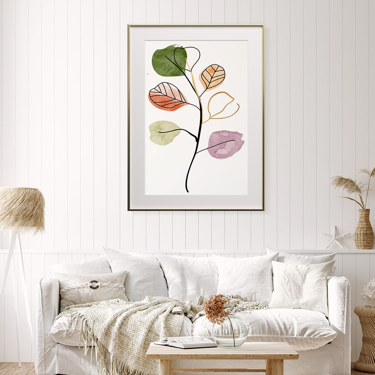 Eucalyptus Plant Living Room Art Posters-Vertical Posters NOT FRAMED-CetArt-8″x10″ inches-CetArt