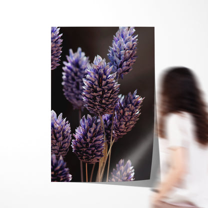 Purple Grass Flowers Poster Famous Modern Art Prints-Vertical Posters NOT FRAMED-CetArt-8″x10″ inches-CetArt