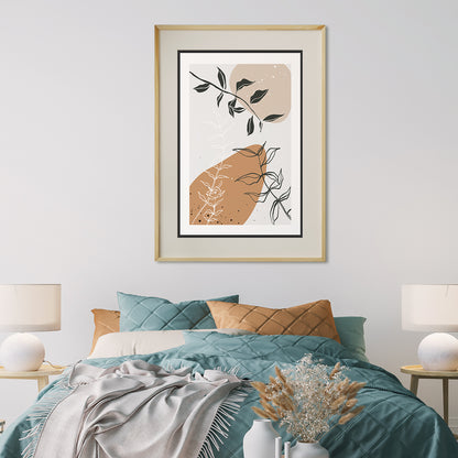 Leaves Modern Art Prints And Posters-Vertical Posters NOT FRAMED-CetArt-8″x10″ inches-CetArt