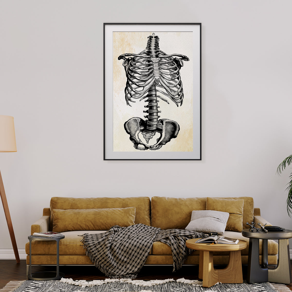 Human Skeleton Vintage Posters For Room-Vertical Posters NOT FRAMED-CetArt-8″x10″ inches-CetArt