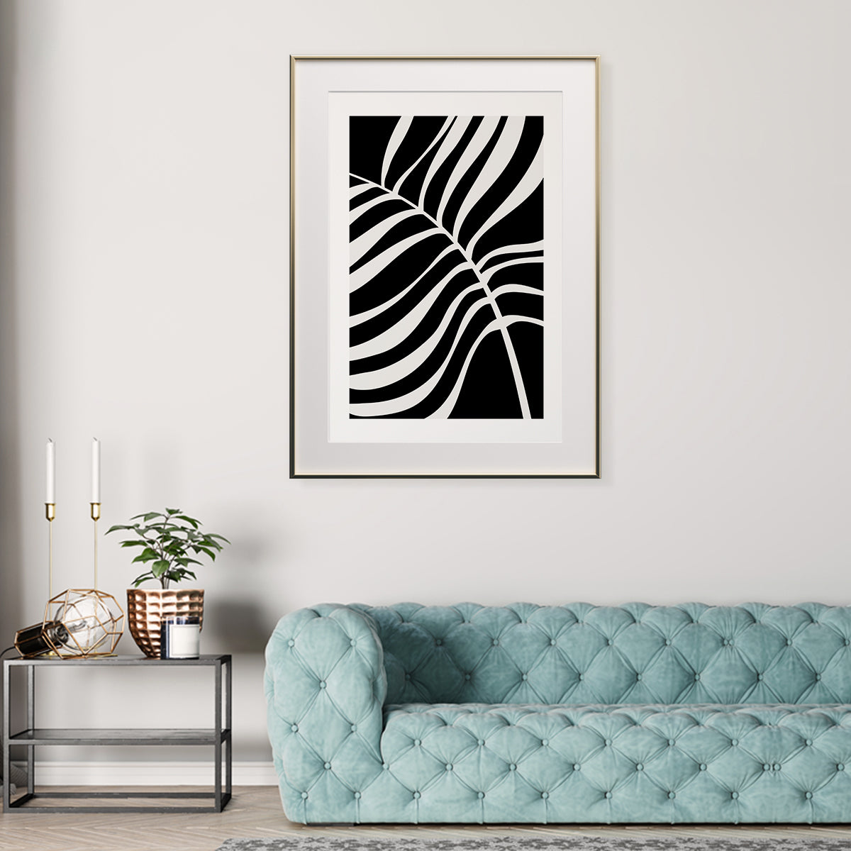 Abstract Leaf Modern Art Prints And Posters-Vertical Posters NOT FRAMED-CetArt-8″x10″ inches-CetArt