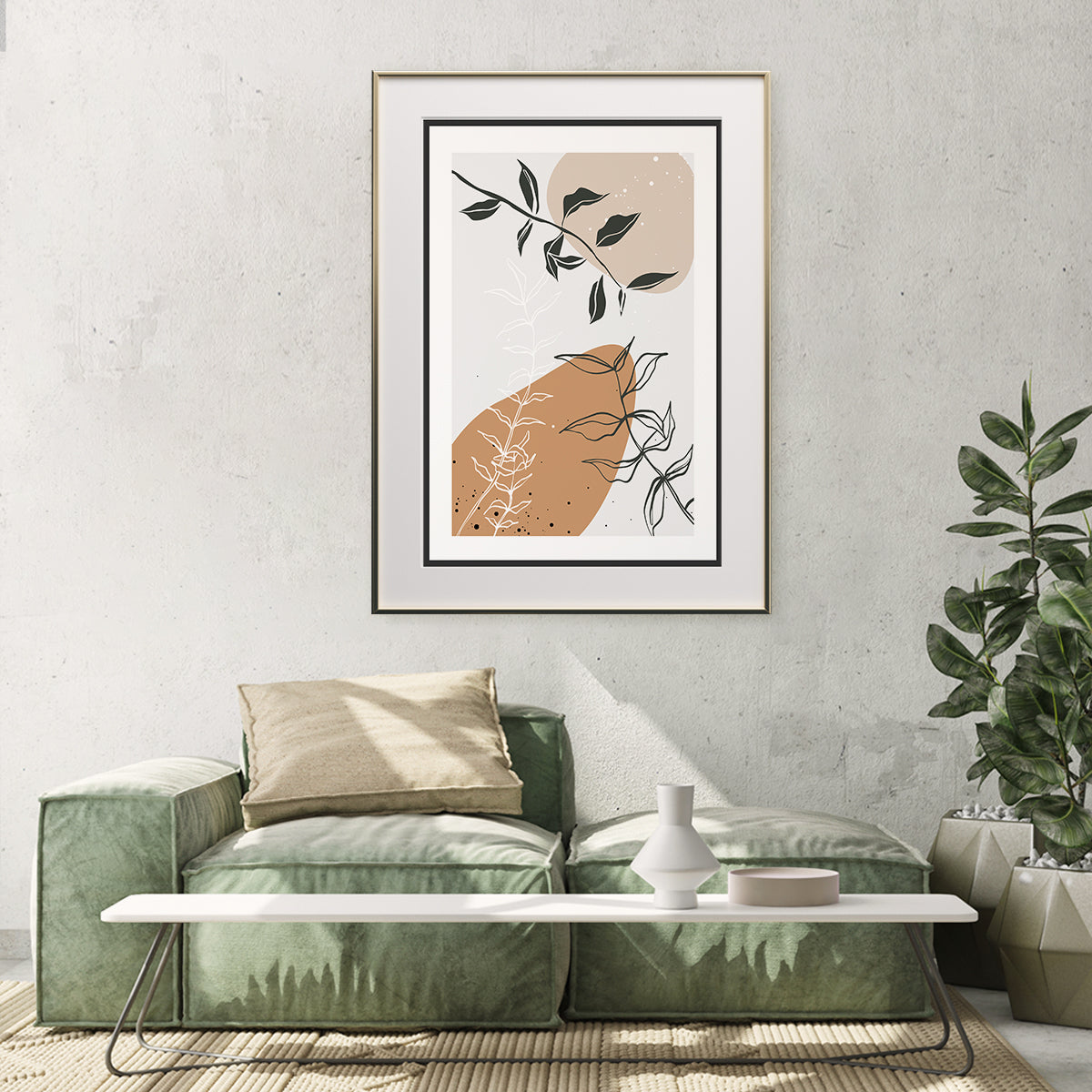 Leaves Modern Art Prints And Posters-Vertical Posters NOT FRAMED-CetArt-8″x10″ inches-CetArt