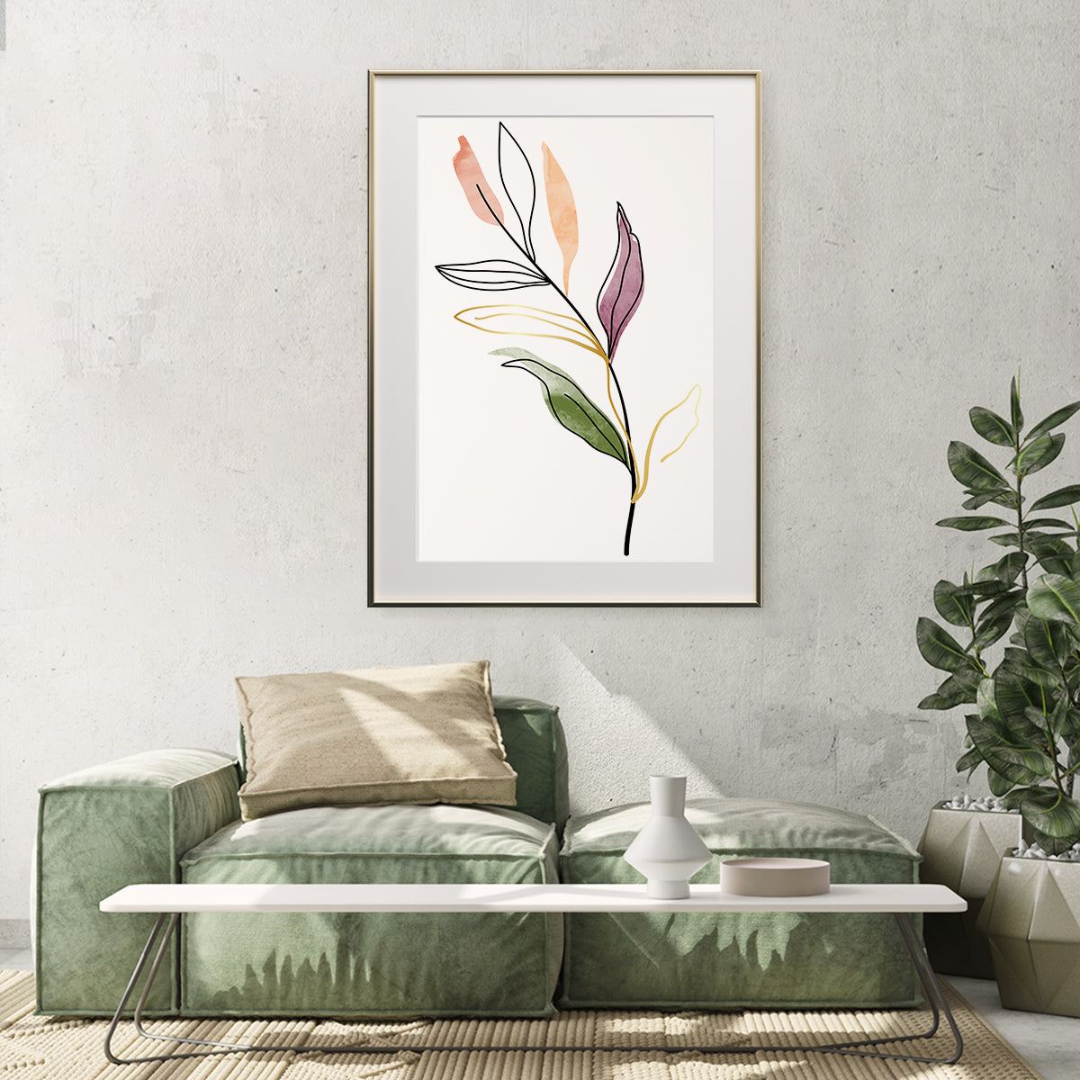 Botanical Plants Floral Creative Posters Decor-Vertical Posters NOT FRAMED-CetArt-8″x10″ inches-CetArt