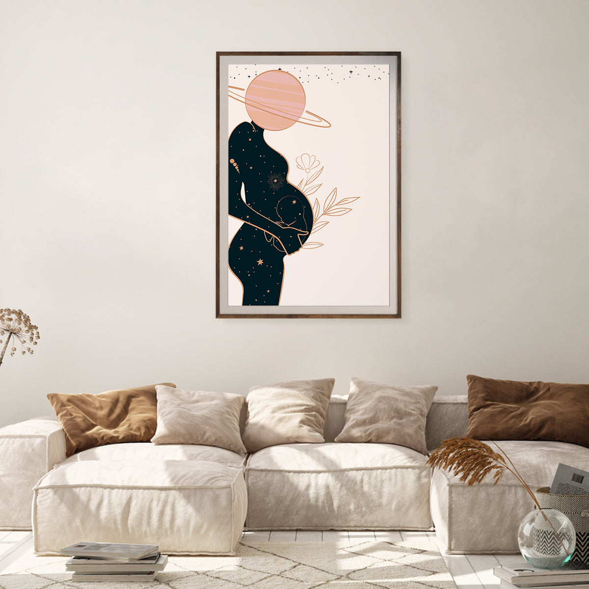 Abstract Pregnant Woman Posters-Vertical Posters NOT FRAMED-CetArt-8″x10″ inches-CetArt