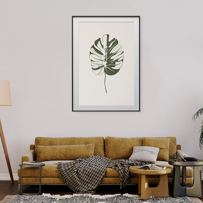 Minimalist Vintage Green Leaves Posters For Home Decor-Vertical Posters NOT FRAMED-CetArt-8″x10″ inches-CetArt