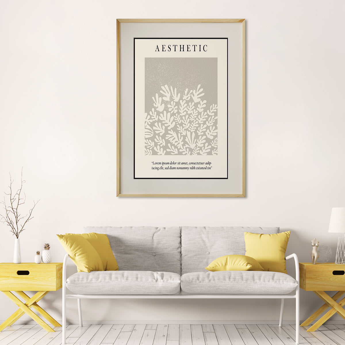 Minimalistic Aesthetic Vintage Poster Wall Art-Vertical Posters NOT FRAMED-CetArt-8″x10″ inches-CetArt