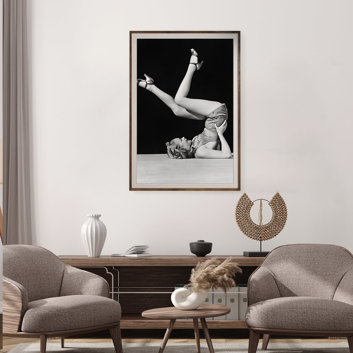 Gymnastics Girl Vintage Poster Wall Art Decor-Vertical Posters NOT FRAMED-CetArt-8″x10″ inches-CetArt